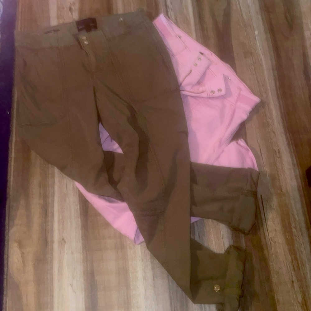 Two pairs of White House black Market cropped pants 2